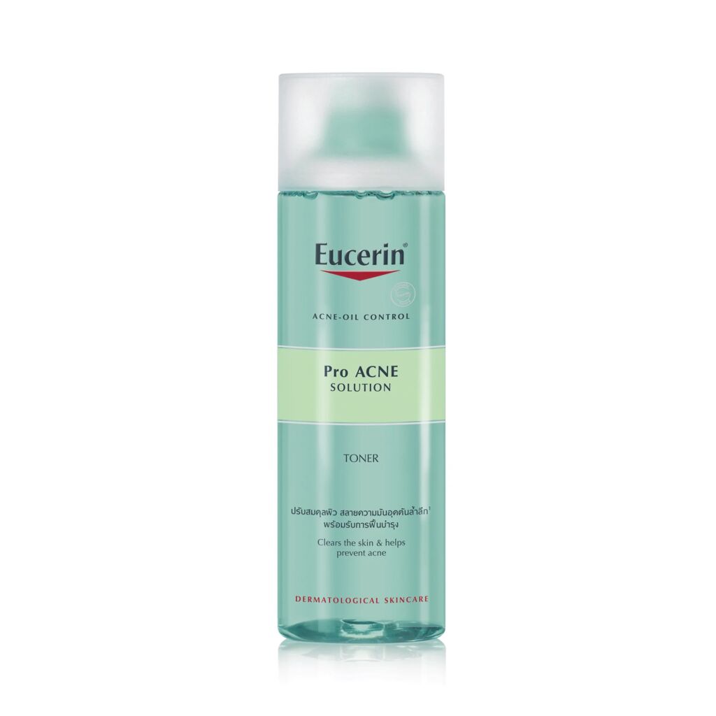 Toner cho da dầu mụn Eucerin.