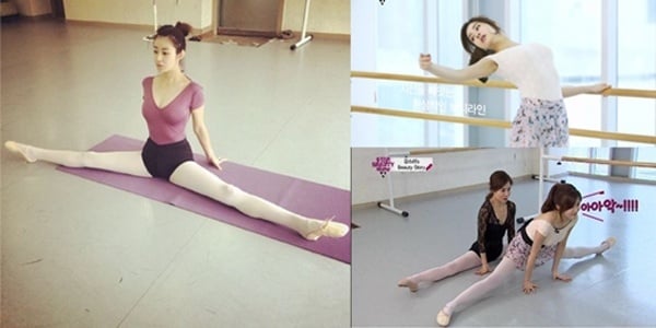 Trước khi bắt đầu chế độ ăn uống của mình, Kang So Ra quyết định sửa tư thế của cô đầu tiên.