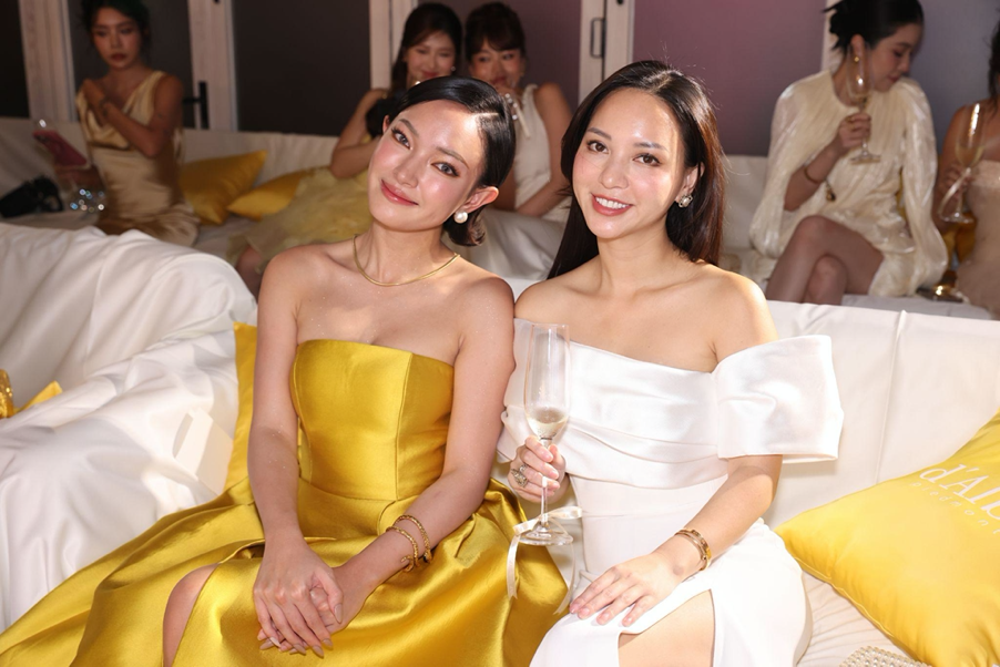 Châu Bùi và Hannah Olala tại sự kiện The Vegan Luxe Night của d’Alba