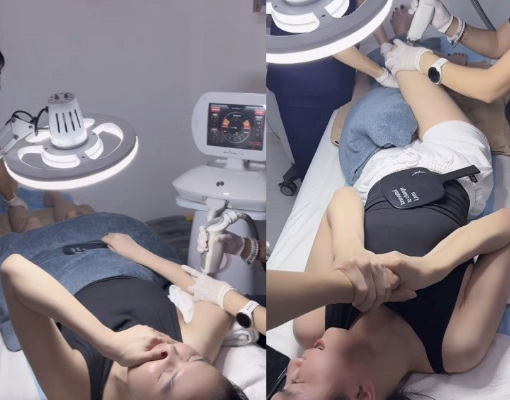 Quá trình chữa sẹo của Ngọc Trinh