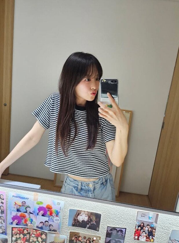 Việc tập thể dục đều đặn cũng là một trong những bí quyết giúp Park Bo Young giữ được vóc dáng thon gọn và làn da khỏe mạnh.