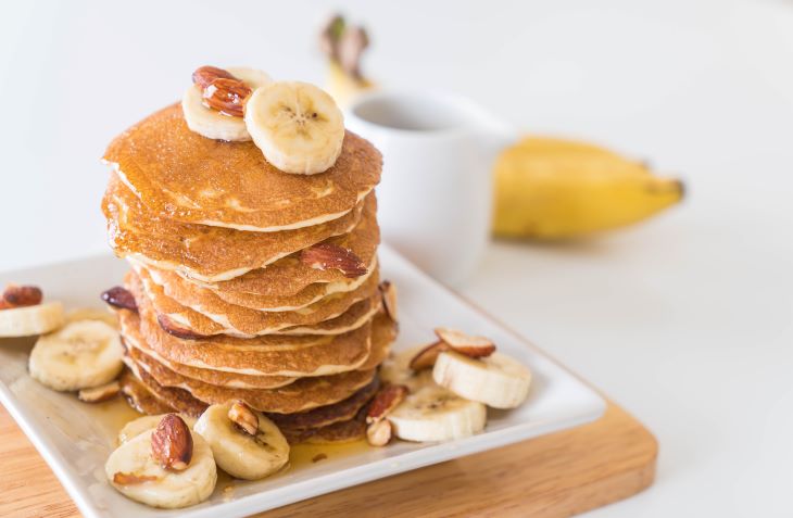 Bánh Pancake chuối.