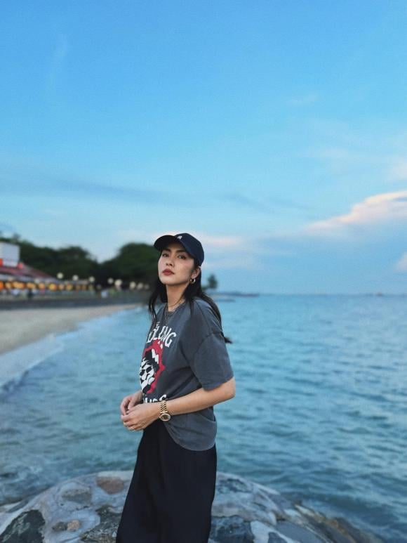 Tăng Thanh Hà ngày càng thăng hạng nhan sắc và được chồng chiều chuộng hết nấc.