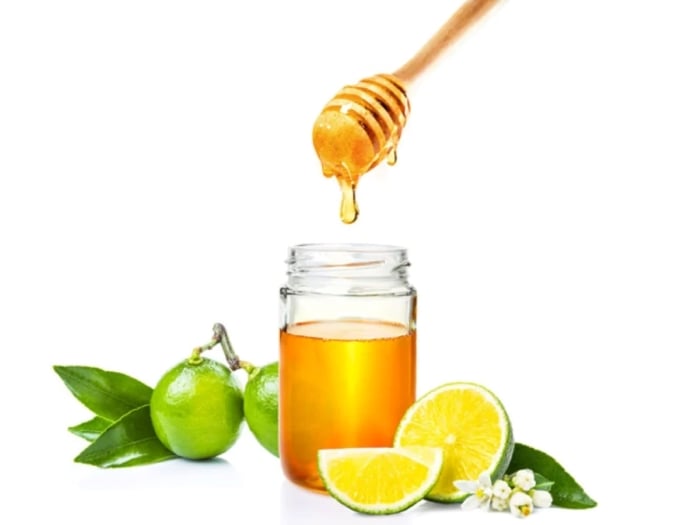 Serum từ mật ong và chanh