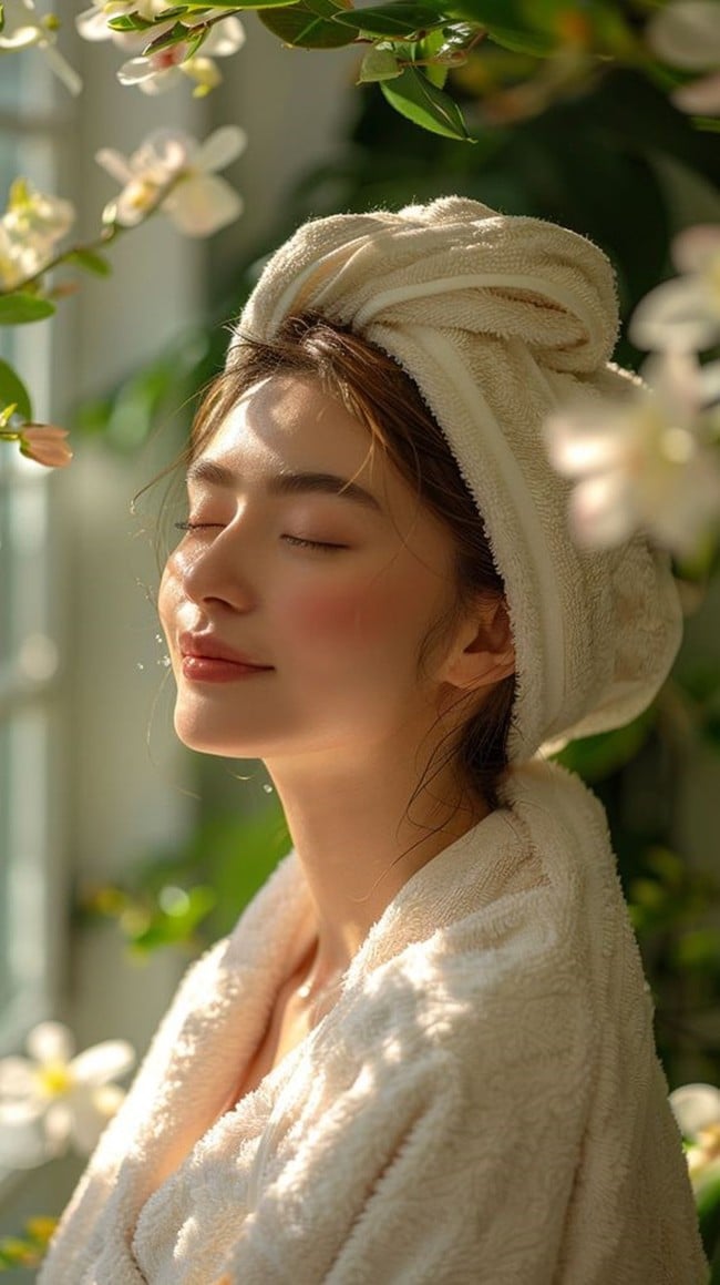 Nếu là buổi tối, khi đã trở về nhà, hãy đảm bảo làm sạch mặt theo đúng quy trình nếu không muốn da ngày càng tệ.