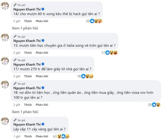 Có người lấy cắp 11 cây vàng từ Khánh Thi.