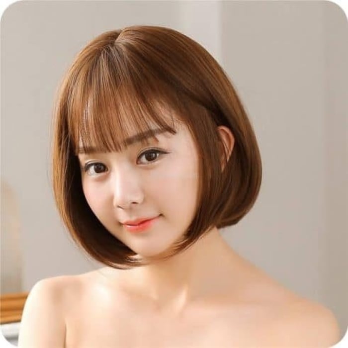 Kiểu tóc trông rất tự nhiên và phồng