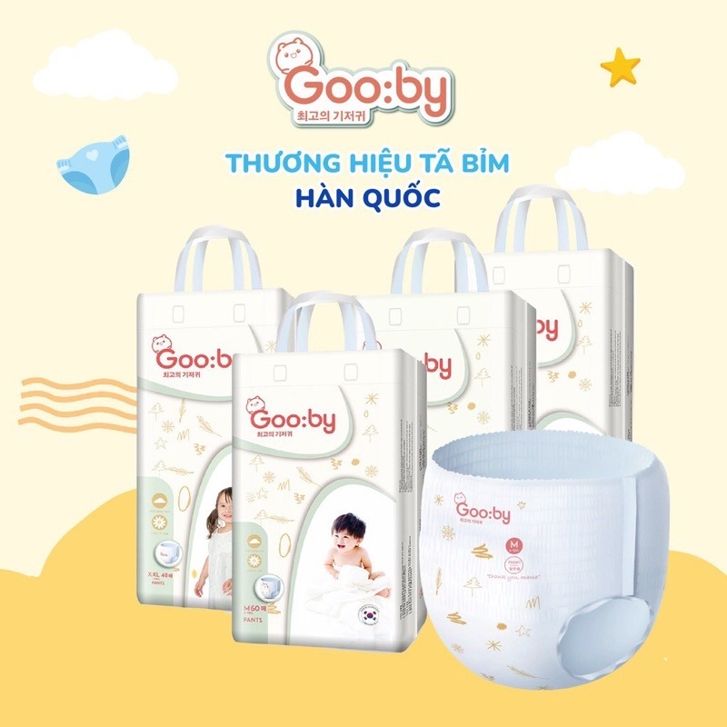 1 Tãbỉm quần Gooby mềm mại an toàn siêu thấm hút size MLXLXXLXXXL cho bé từ  6kg - 35kg - MixASale