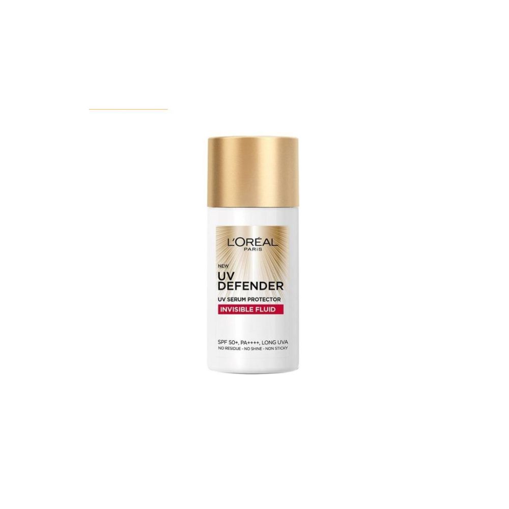 Kem chống nắng L'OREAL mỏng nhẹ bảo vệ tối đa UV Defender Invisible Fluid Spf50+ Pa++++