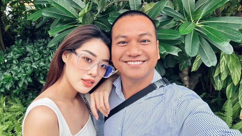 Bạn trai Hoa hậu Khánh Vân tên là Nguyễn Long, hơn nàng hậu 17 tuổi