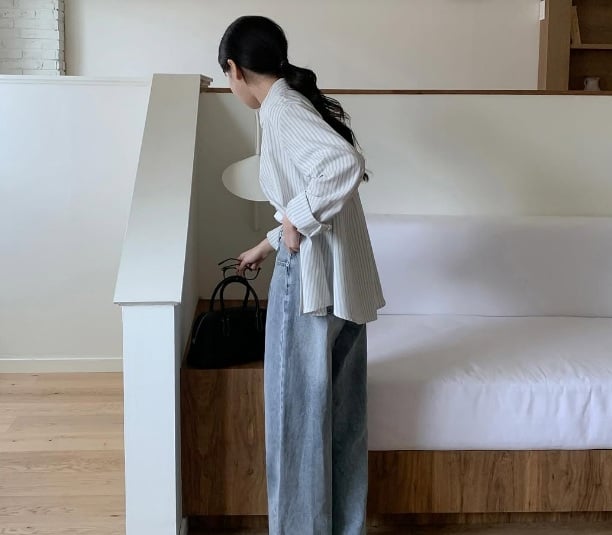 Tóc buộc thấp là một trong những kiểu tóc quen thuộc nhưng không bao giờ lỗi mốt