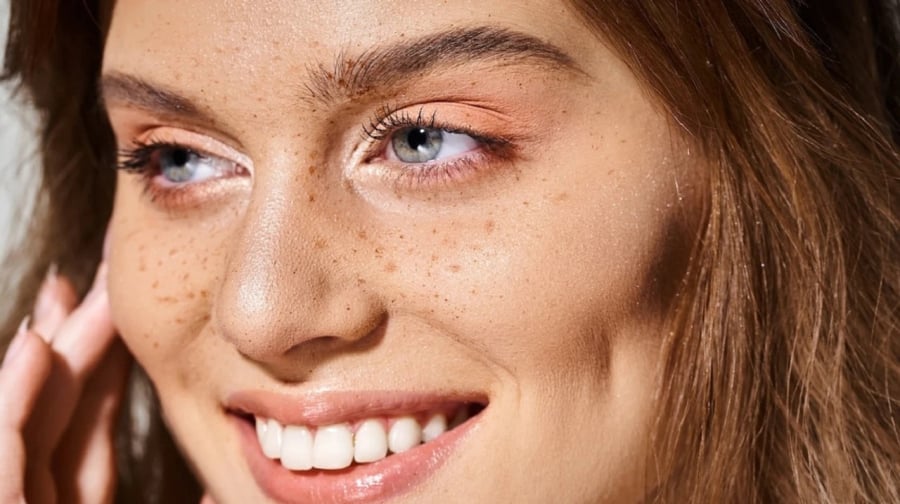Tàn nhang (freckle) là những đốm nhỏ, phẳng trên da, có màu từ đỏ nhạt đến nâu sẫm.