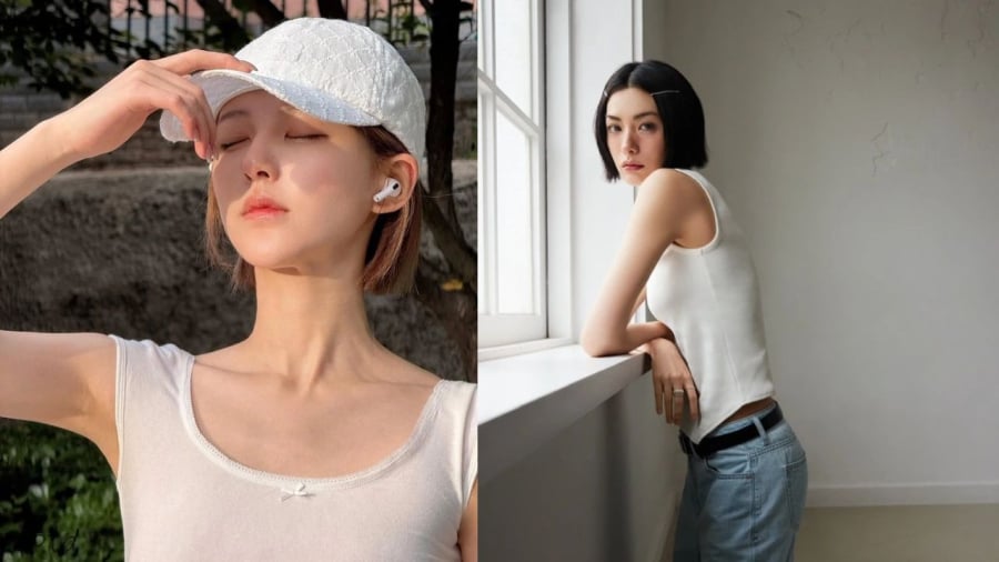 Tóc ngắn có thể biến hóa linh hoạt sinh động với mũ, kẹp tóc