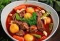 Thịt hầm rau kiểu Âu
