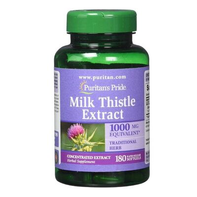Thải độc gan Milk Thistle Extract 1000mg 180 viên