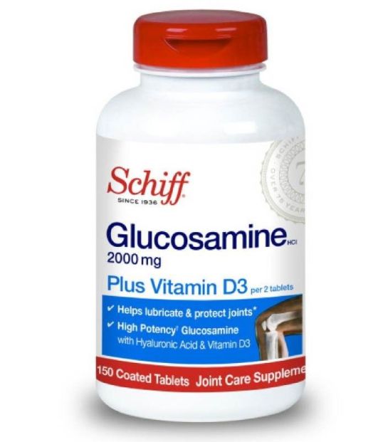 Thuốc bổ xương khớp Schiff Glucosamine 2000mg (Schiff Glucosamine 2000mg Plus Vitamin D3)