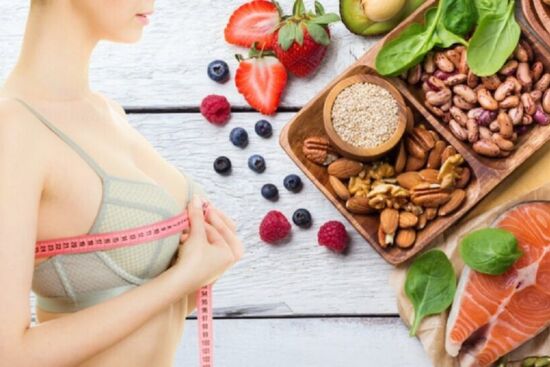 7 loại thực phẩm giúp tăng kích cỡ vòng giúp chị em tự tin diện đồ gợi cảm