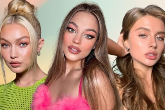 Cách ứng dụng màu Peach Fuzz của năm 2024 trong cách trang điểm
