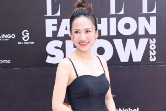 Bác sĩ Tô Lan Phương tham dự show thời trang ELLE do Siêu mẫu Thanh Hằng làm Vedette