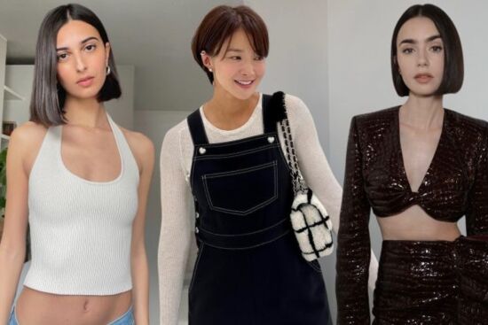 Nàng mặt vuông nên để kiểu tóc ngắn nào?