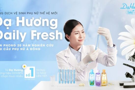 Dạ Hương đưa toàn bộ xu hướng chăm sóc sức khỏe phụ khoa vào phiên bản Daily Fresh Mới