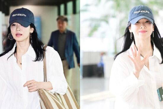 Song Hye Kyo 42 tuổi mà như mới 20, làn da phát sáng khiến dân tình khen ngợi hết lời