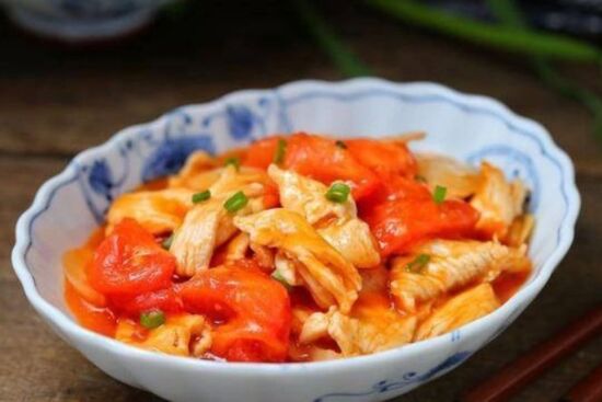 Thịt gà cà chua