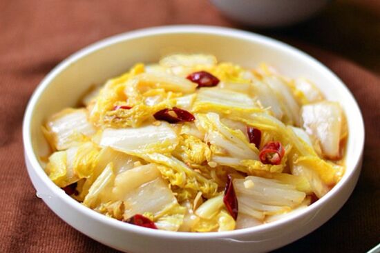 Cải thảo xào