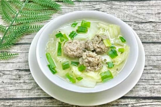 Súp thịt viên