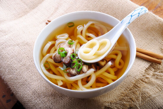Udon rau củ