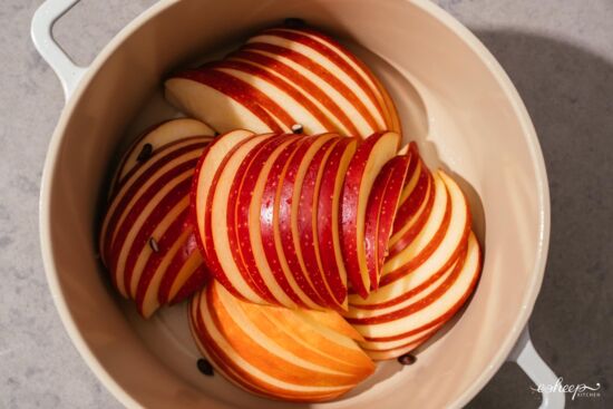 Táo nướng phô mai