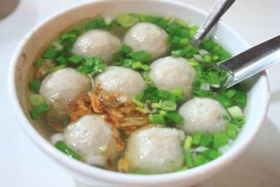 Súp thịt viên