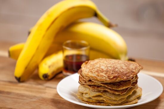 Bánh pancake chuối