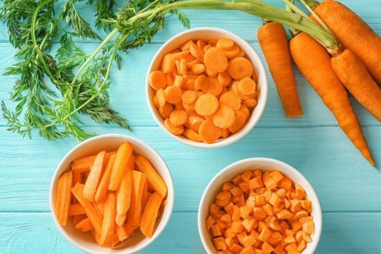 Cà rốt đánh nhuyễn