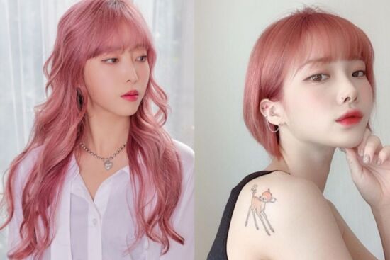 5 kiểu tóc màu hồng nâu cực đẹp và trendy cho các nàng