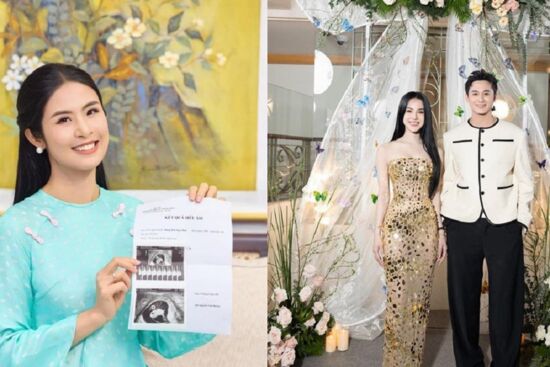 Showbiz 15/2: Hoa hậu Ngọc Hân thông báo mang thai, tình tin đồn công khai ảnh bên Diệp Lâm Anh