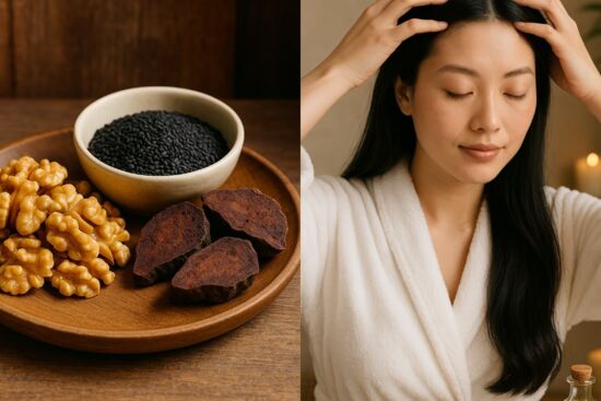 Bí quyết dưỡng tóc đen mượt, giảm rụng tóc từ 3 món ăn dân dã, học theo Từ Hi Thái Hậu