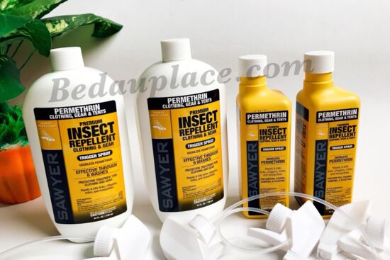 Hướng dẫn sử dụng thuốc xịt muỗi Sawyer của Mĩ