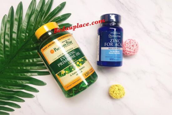 Review Tinh dầu hoa anh thảo và Kẽm trị mụn