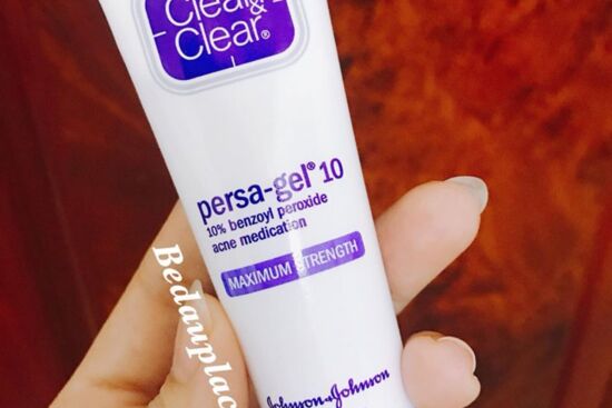 Review kem trị mụn Clean & Clear Persa-Gel 10 Max Strength của Mỹ