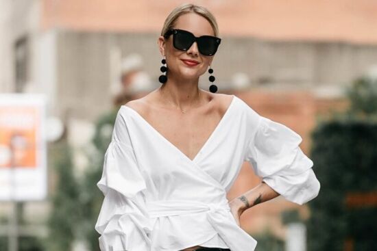 Cách mặc đẹp cho người vai ngang, rộng