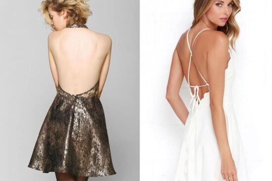 Chọn nội y cho áo hở lưng và vai