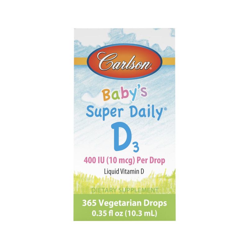Vitamin D3 Carlson cho trẻ sơ sinh