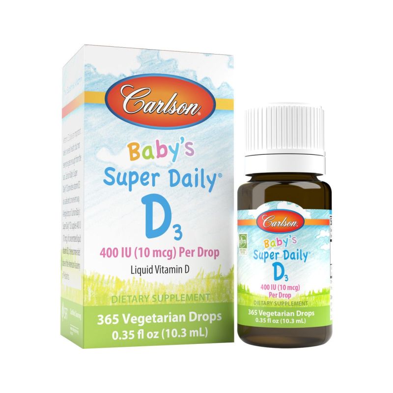 Vitamin D3 Carlson cho trẻ sơ sinh
