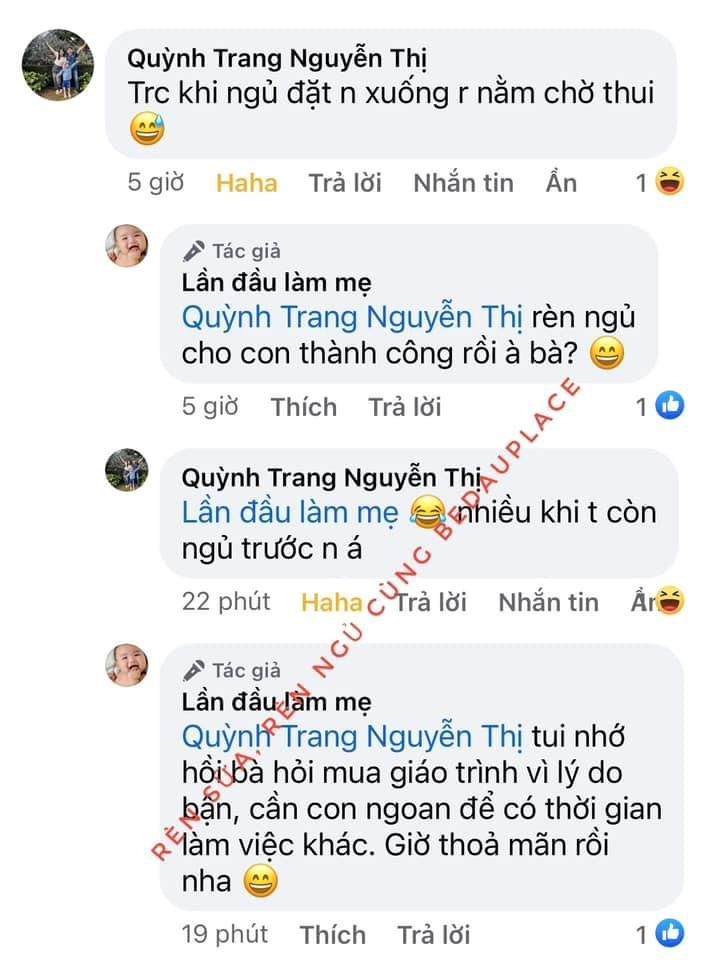 Bé ngủ ngon hơn, ít giật mình, không cần bế ru sau khi rèn ngủ	