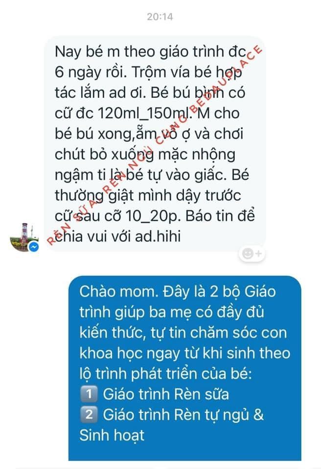 Bé tự ngủ, không cần ti mẹ, giấc ngủ dài hơn sau khi áp dụng giáo trình rèn ngủ